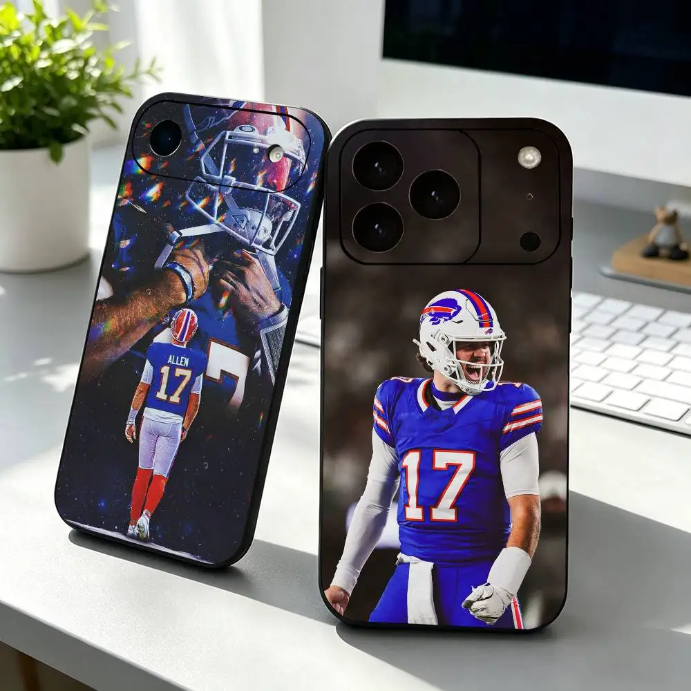 American Football 17 Josh Allen Phone Case Silicone Soft For IPhone 17 16 15 14 13 12 11 X XR Plus Pro Max Plus
American Football 17 Josh Allen Phone Case Silicone Soft For IPhone 17 16 15 14 13 12 11 X XR Plus Pro Max Plus