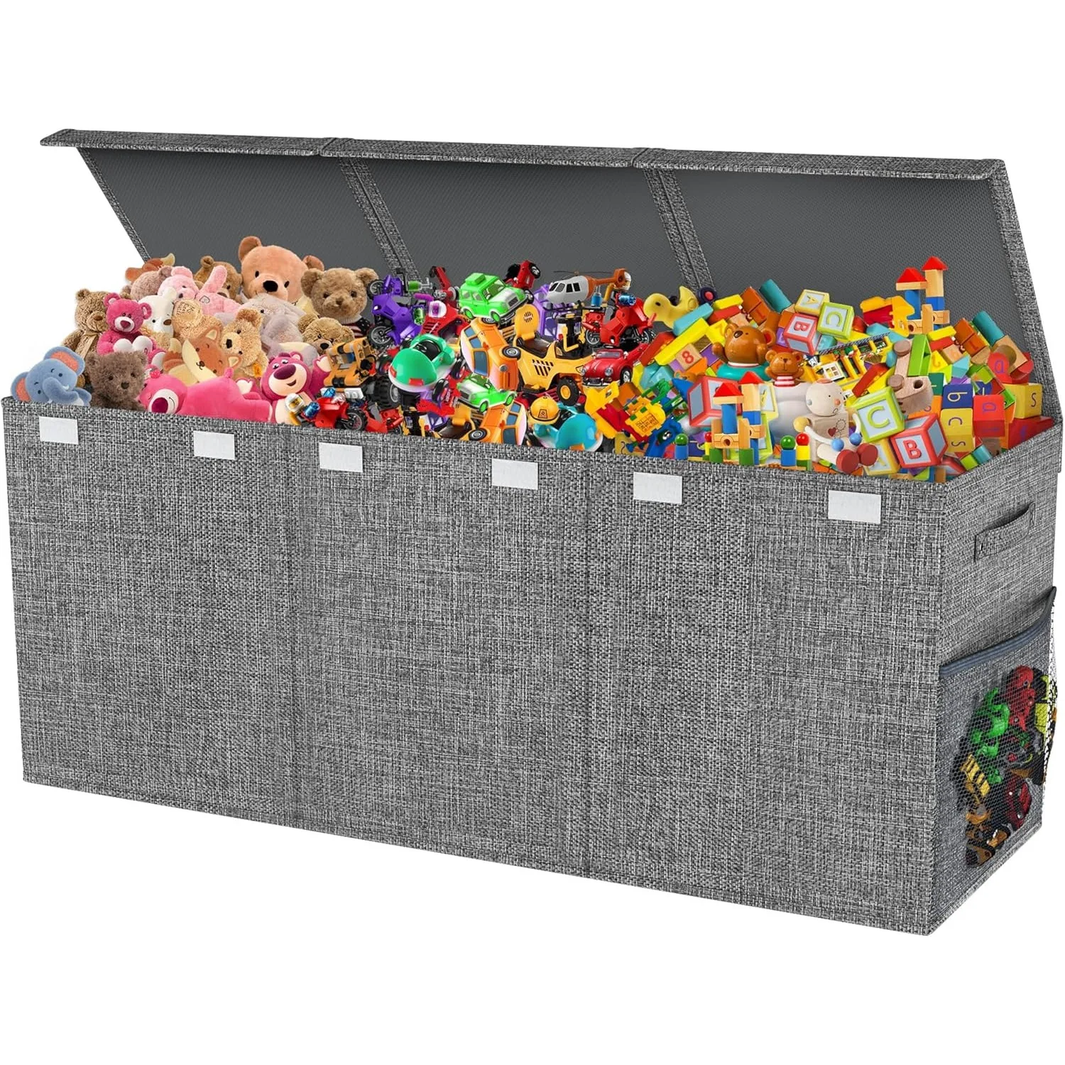 Extra Large Toy Box, Collapsible Sturdy Kids Toy Chest, 41"x14"x16"Toy Storage Organizer Toddler Storage Bins with Lids
Extra Large Toy Box, Collapsible Sturdy Kids Toy Chest, 41"x14"x16"Toy Storage Organizer Toddler Storage Bins with Lids