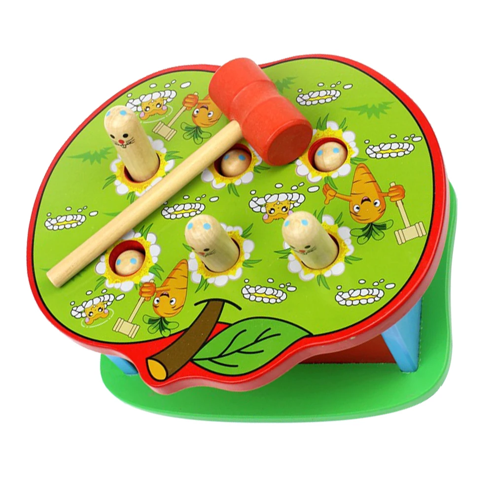Wooden Hammer Beat Toy Kids Educational Infant Coordination Strengthen Hand Muscle Bright Paint Finish Expressions Lever
Wooden Hammer Beat Toy Kids Educational Infant Coordination Strengthen Hand Muscle Bright Paint Finish Expressions Lever