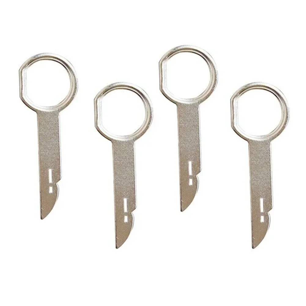 4pcs Radio Removal Keys Stainless Steel Silver Removal Tools Suitable For Ford, For Mercedes Fits For CD6000 For Hatchback
4pcs Radio Removal Keys Stainless Steel Silver Removal Tools Suitable For Ford, For Mercedes Fits For CD6000 For Hatchback
