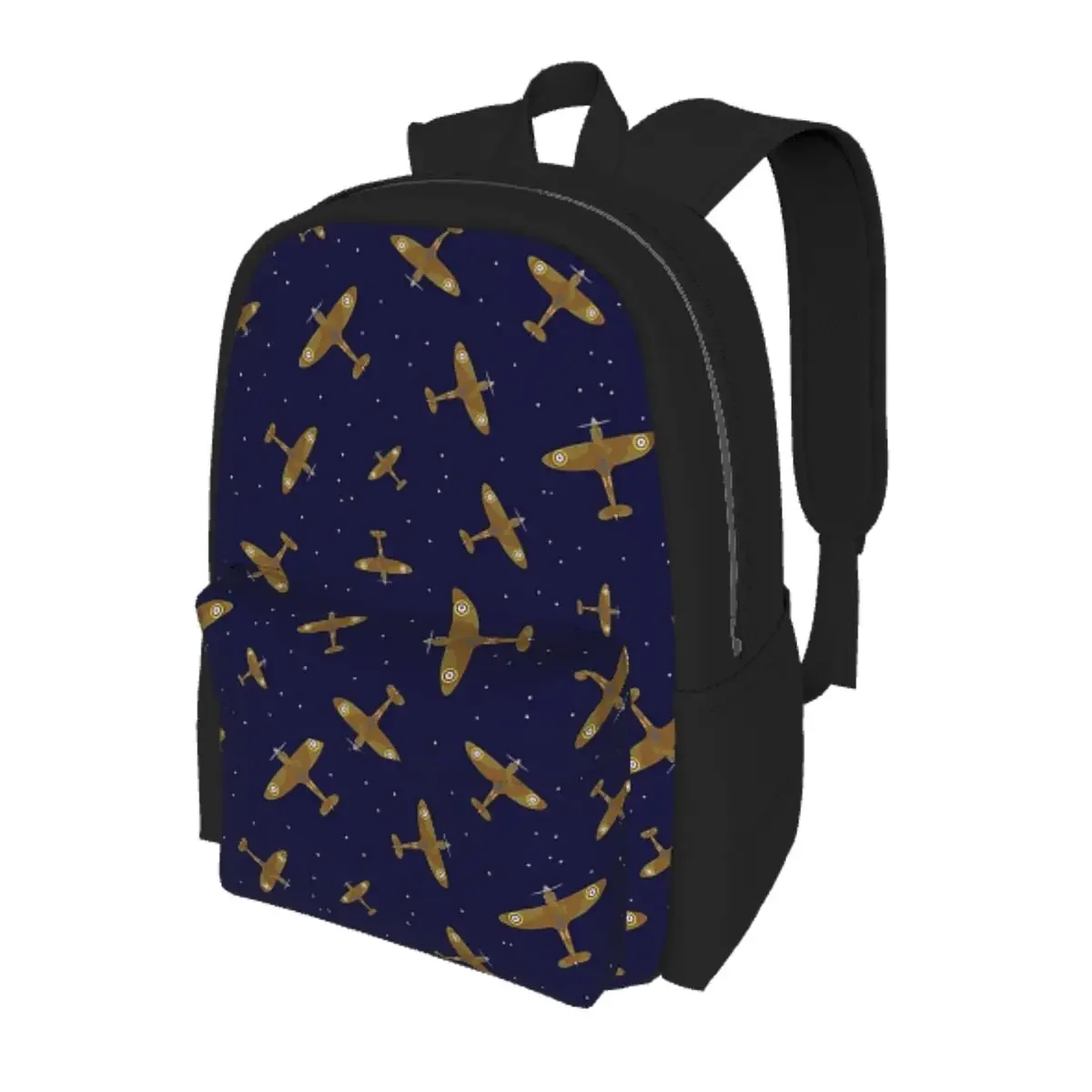 Spitfire War Planes In Flight On Navy Blue Student Backpack School Bag Hiking Travel Daypack for Men Women Bookbag Shoulder Bags
Spitfire War Planes In Flight On Navy Blue Student Backpack School Bag Hiking Travel Daypack for Men Women Bookbag Shoulder Bags
