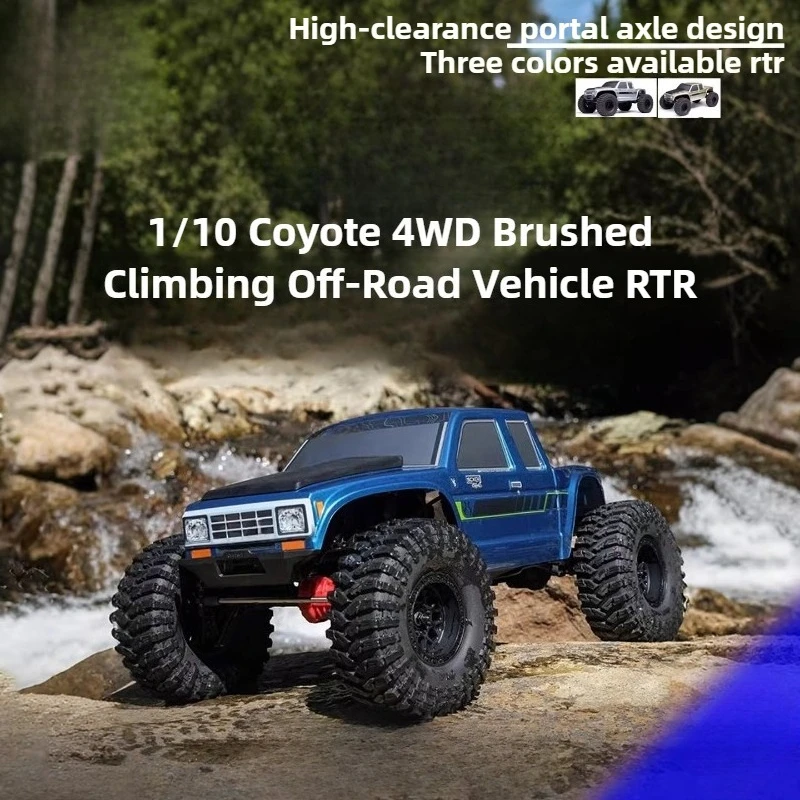 1/10 RTR SCX10 III Coyote Third Generation Remote Control Electric Brushed Off-road Climbing Car Model Toy
1/10 RTR SCX10 III Coyote Third Generation Remote Control Electric Brushed Off-road Climbing Car Model Toy