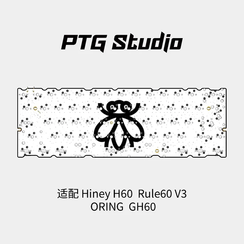 Hiney H60 Hot-Swap PCB Compatible with Rule60 V3 ORING GH60 and TOFU60 for Gaming and Office Mechanical Keyboard Accessories
Hiney H60 Hot-Swap PCB Compatible with Rule60 V3 ORING GH60 and TOFU60 for Gaming and Office Mechanical Keyboard Accessories