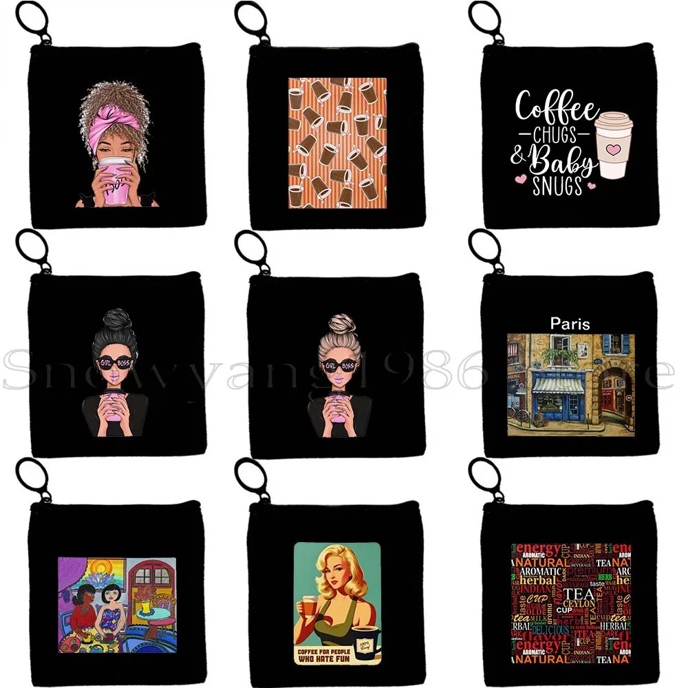 Funny Coffee Lover Gifts Humor Lady Boss Life Keep Calm and Drink Coffee Canvas Key Coin Purse Case Lipstick Bag Wallet Pouch
Funny Coffee Lover Gifts Humor Lady Boss Life Keep Calm and Drink Coffee Canvas Key Coin Purse Case Lipstick Bag Wallet Pouch