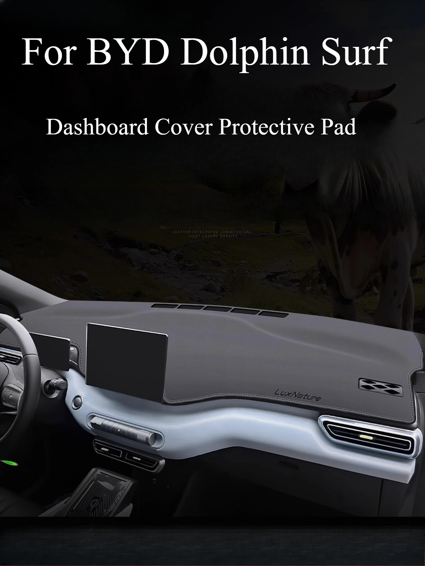 Dashboard Cover Protective Pad For BYD Dolphin Surf Dolphin Mini Atto 1 2023-2025 Light Blocking Pad
Dashboard Cover Protective Pad For BYD Dolphin Surf Dolphin Mini Atto 1 2023-2025 Light Blocking Pad