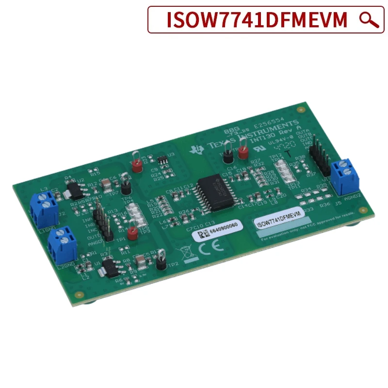ISOW7741DFMEVM 4-Channel Digital Isolator Module with Integrated DC/DC Converter Industrial-Grade for Industrial Automation
ISOW7741DFMEVM 4-Channel Digital Isolator Module with Integrated DC/DC Converter Industrial-Grade for Industrial Automation