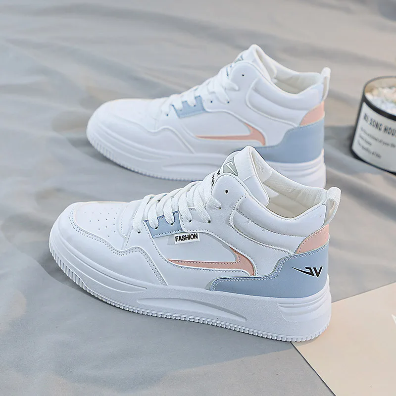 2022 New Women's Fashion Sneakers High Top Casual Vulcanized Sport Shoes White Platform Shoes for Woman Autumn Winter Board Shoe
2022 New Women's Fashion Sneakers High Top Casual Vulcanized Sport Shoes White Platform Shoes for Woman Autumn Winter Board Shoe