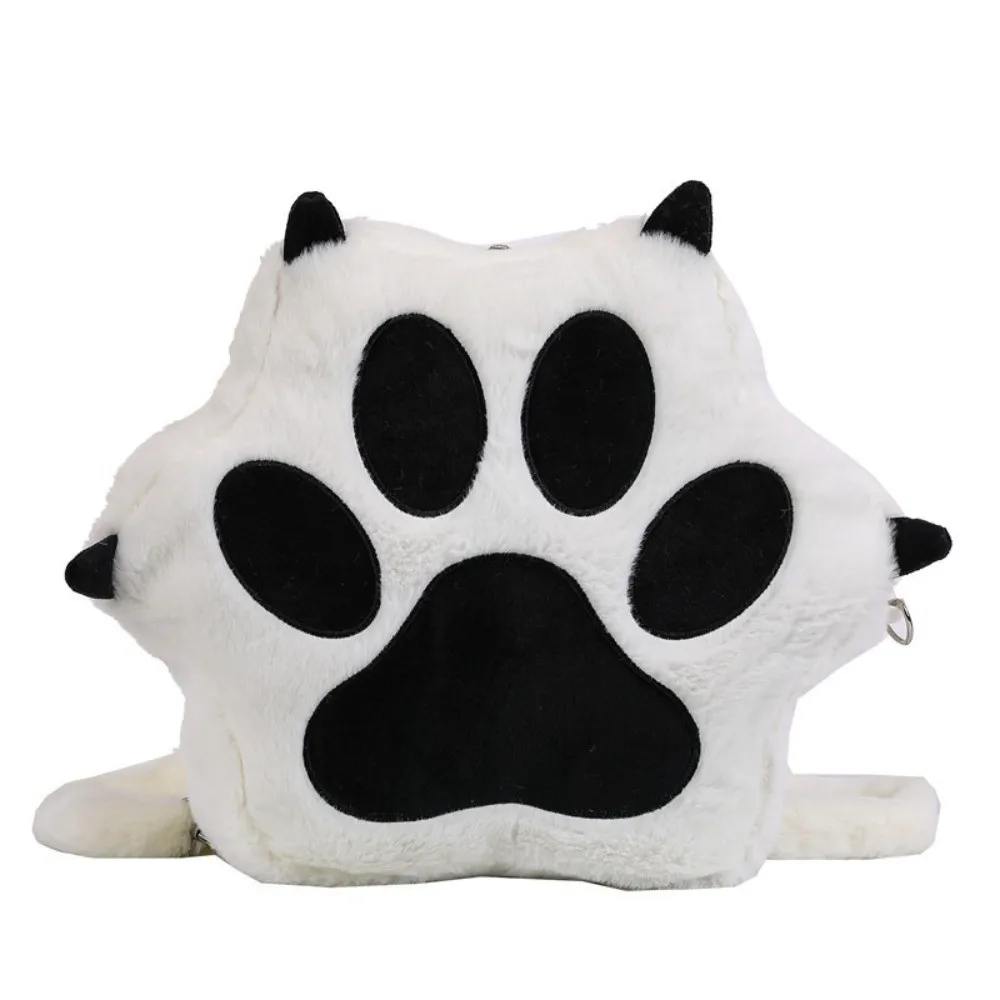 Kawaii White Puppy Cat Paw Backpack Plush Adjustable Straps Handbag Soft Fluffy Big Capacity Toy For Girls Women
Kawaii White Puppy Cat Paw Backpack Plush Adjustable Straps Handbag Soft Fluffy Big Capacity Toy For Girls Women