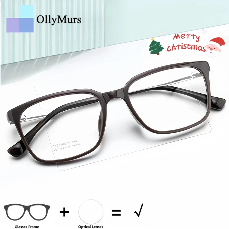 KIZN Men's Myopia Hyperopia Progressive Optical Prescription Glasses Fashion TR90 Titanium Anti-Reflective Anti-UV Eyeglass
KIZN Men's Myopia Hyperopia Progressive Optical Prescription Glasses Fashion TR90 Titanium Anti-Reflective Anti-UV Eyeglass