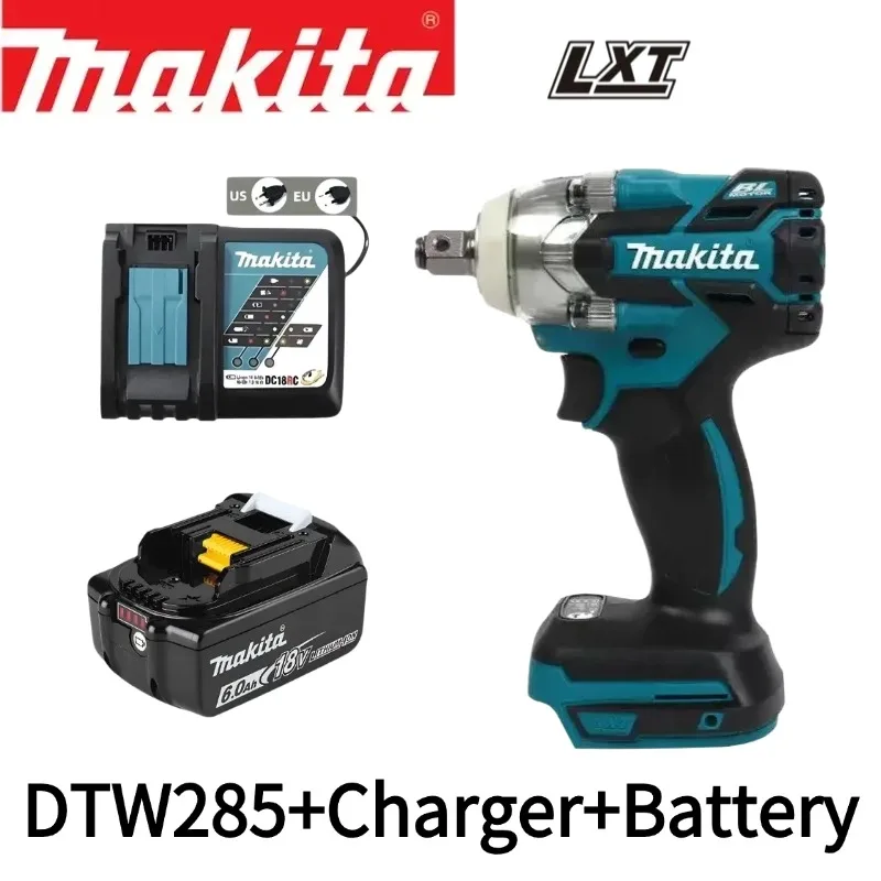 Инструменты Makita DTW285, ударный гайковерт, бесщеточный, беспроводной, электрический, с высоким крутящим моментом, перезаряжаемый, для аккумулятора Makita 18В.
Инструменты Makita DTW285, ударный гайковерт, бесщеточный, беспроводной, электрический, с высоким крутящим моментом, перезаряжаемый, для аккумулятора Makita 18В.