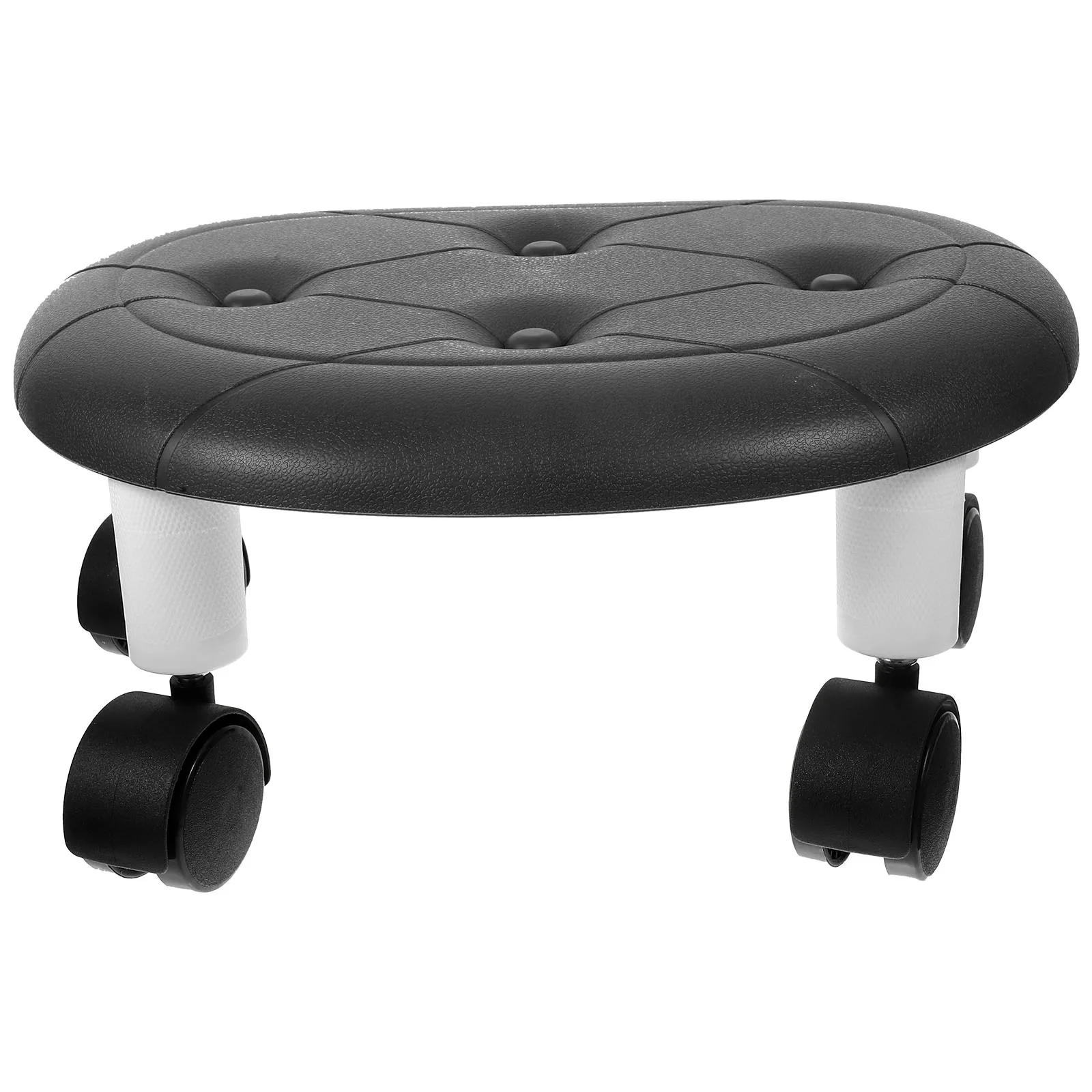 Portable Mini Rolling Stool Low Seat with Wheels for Shoe Footrest Comfortable Plastic 360 Swivel Multi Functional
Portable Mini Rolling Stool Low Seat with Wheels for Shoe Footrest Comfortable Plastic 360 Swivel Multi Functional