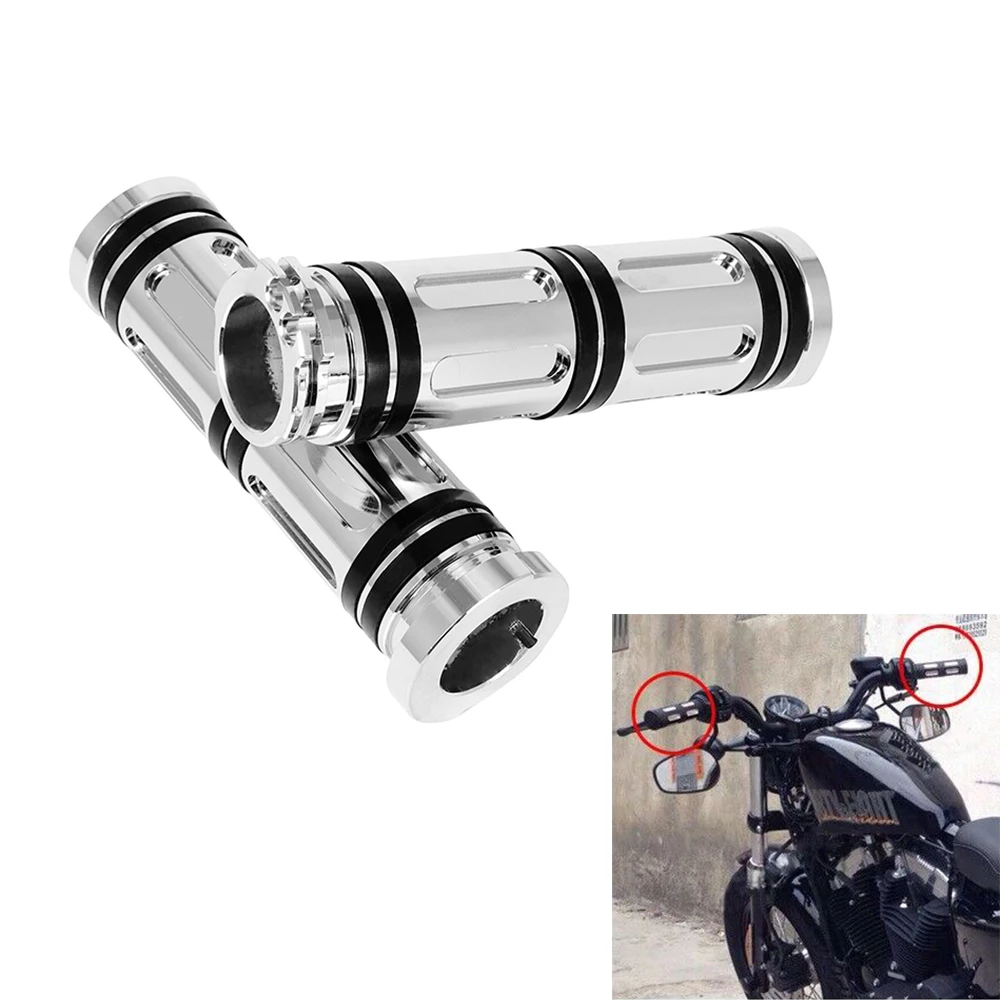 1"25mm Handle Grips Motorcycle CNC Aluminum Handlebar Grips For Harley Touring Road King Glide Dyna Fatboy Softail Sportster XL
1"25mm Handle Grips Motorcycle CNC Aluminum Handlebar Grips For Harley Touring Road King Glide Dyna Fatboy Softail Sportster XL