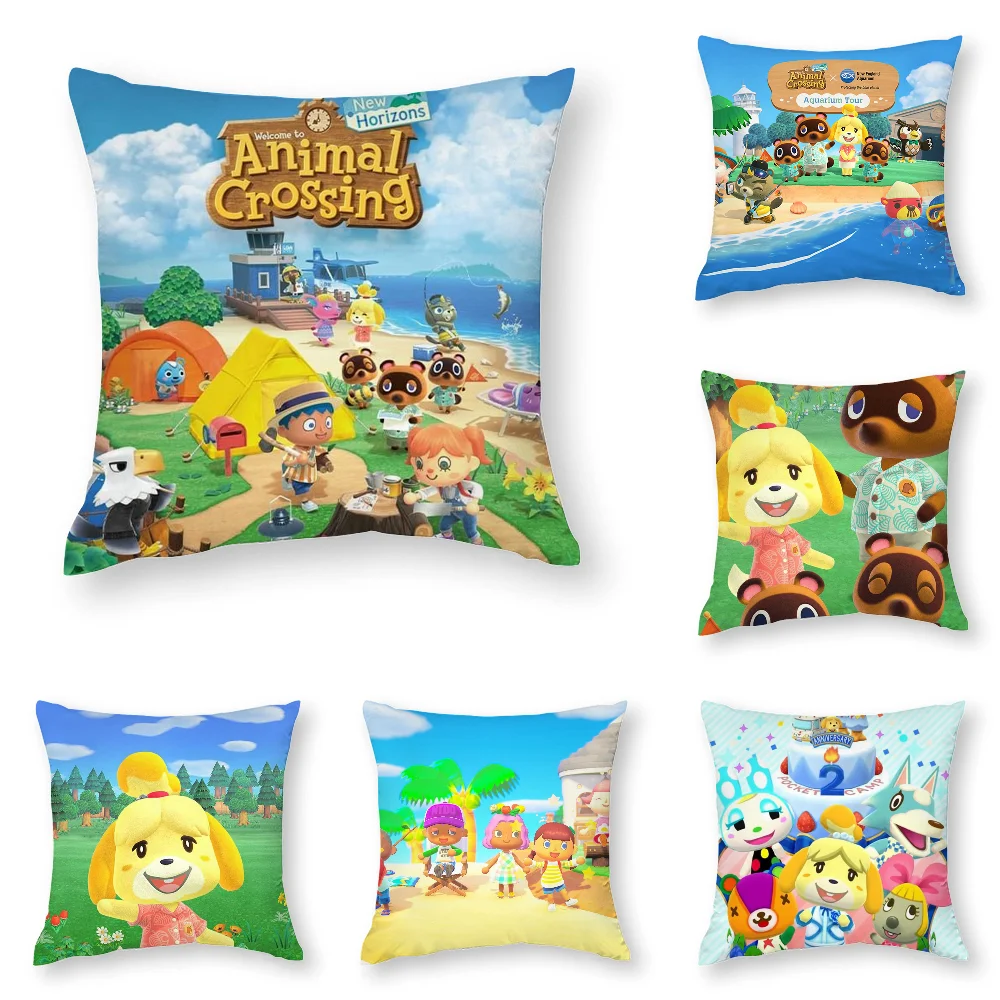Cute Animal C-CrossingS Pillow Case 3D Print Polyester Fiber 40*40 cm Home Sofa Throw Pillow Cover Decoration Festival Gift
Cute Animal C-CrossingS Pillow Case 3D Print Polyester Fiber 40*40 cm Home Sofa Throw Pillow Cover Decoration Festival Gift