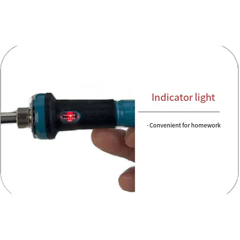 HHO-60W Soldering Iron For 18V Li- Battery Cordless For Electric Welding Tools 300-510℃ Adjustable Internal Heating To
HHO-60W Soldering Iron For 18V Li- Battery Cordless For Electric Welding Tools 300-510℃ Adjustable Internal Heating To