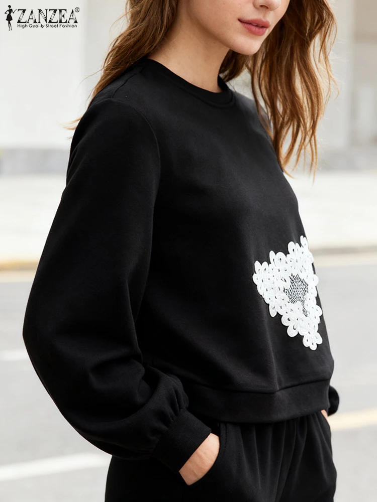 2025 ZANZEA Fashion Pullovers Women Autumn Sweatshirts Floral Patchwork Casual Jumpers Long Sleeve Sweatshirt Winter Outerwears
2025 ZANZEA Fashion Pullovers Women Autumn Sweatshirts Floral Patchwork Casual Jumpers Long Sleeve Sweatshirt Winter Outerwears