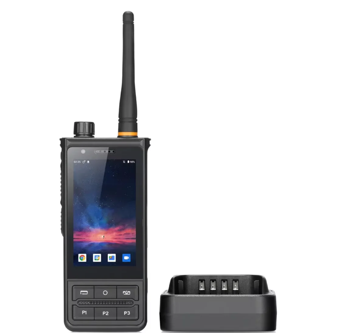 5G Dual Mode Radio NR+4G+DMR+UHF 3.5 Inch Touch Screen Android 13 System IP68 Level 6+128GB MTK6877 5W DMR
5G Dual Mode Radio NR+4G+DMR+UHF 3.5 Inch Touch Screen Android 13 System IP68 Level 6+128GB MTK6877 5W DMR