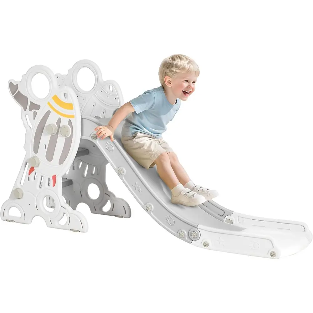 Compact Indoor Slide for Toddlers 1.5-3 Years, Playset for Kids, Gray
Compact Indoor Slide for Toddlers 1.5-3 Years, Playset for Kids, Gray