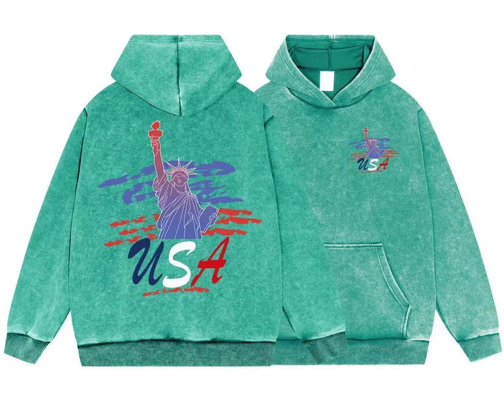 Statue Of Liberty Men Vintage Washed Cotton Hoodie Autumn Oversize Hoodies Simple Fur-Liner Sweatshirts Street
Statue Of Liberty Men Vintage Washed Cotton Hoodie Autumn Oversize Hoodies Simple Fur-Liner Sweatshirts Street