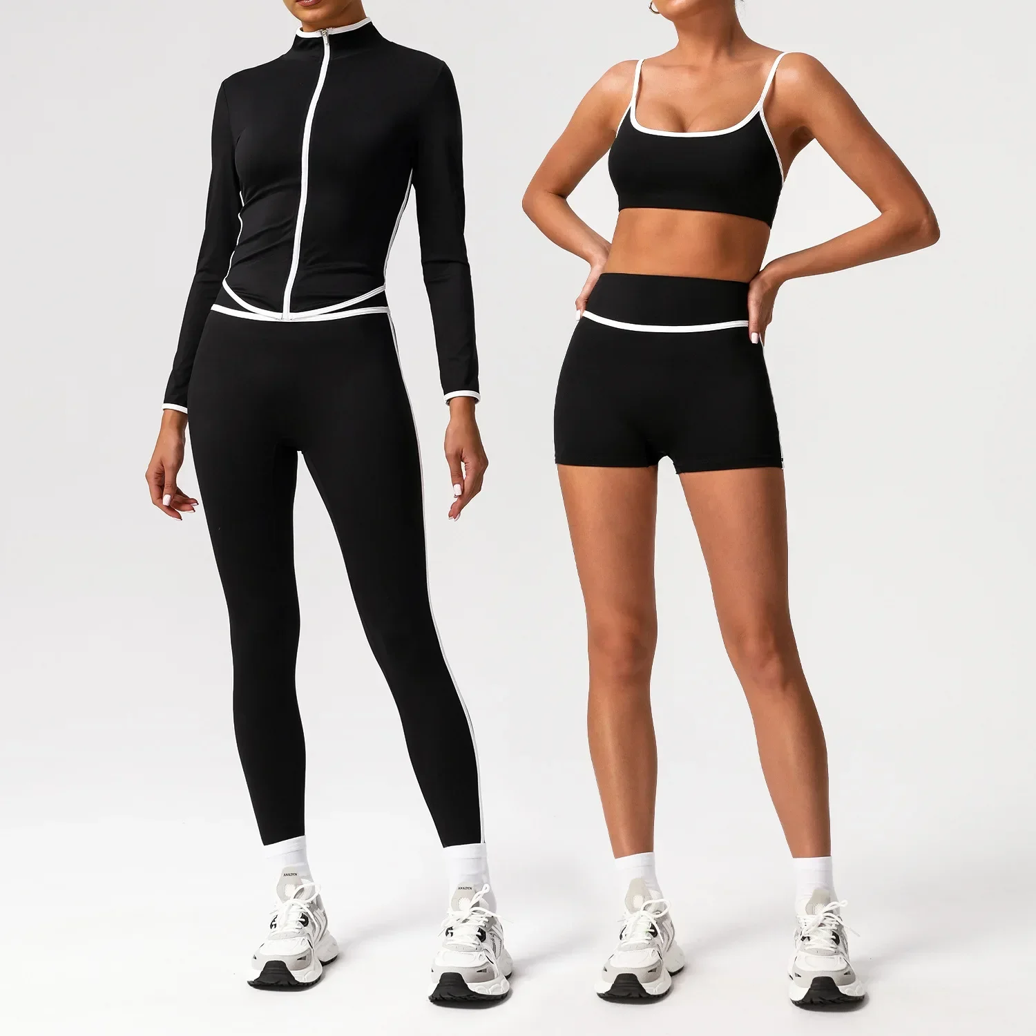 Seamless Yoga Sets Sports Fitness High Waist Hip Raise Tight Quick-drying Yoga Suit S Running Workout Clothes Gym Set for Women
Seamless Yoga Sets Sports Fitness High Waist Hip Raise Tight Quick-drying Yoga Suit S Running Workout Clothes Gym Set for Women