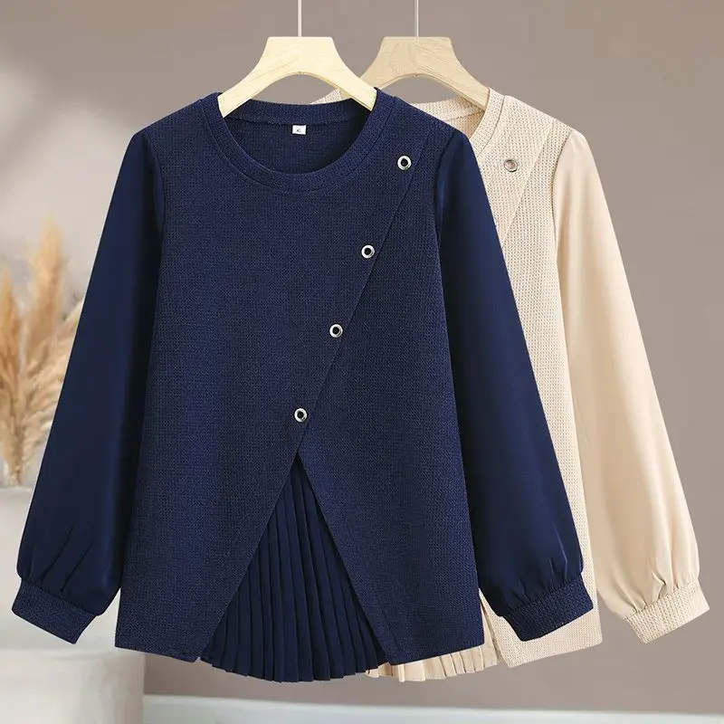 Ele Mommy Sle Long Sve Base irt Sweatirt Autumn Wear Women's Small irt Spring Autumn Sle plus Size Middle Ag...
Ele Mommy Sle Long Sve Base irt Sweatirt Autumn Wear Women's Small irt Spring Autumn Sle plus Size Middle Ag...