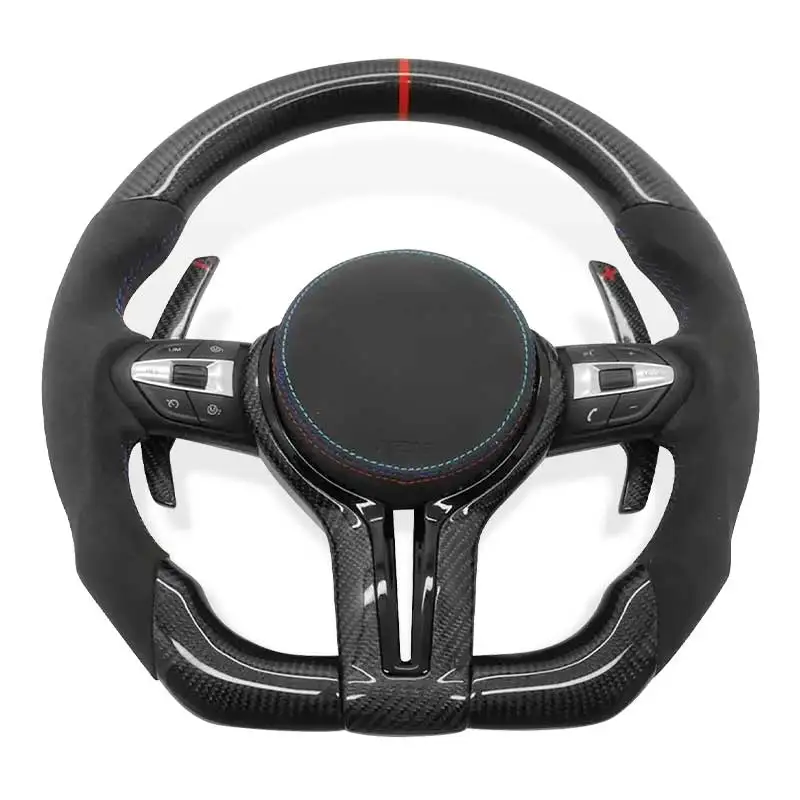 Carbon Fiber Alantara M Sport Steering Wheel for BMW F01 F06 F10 F11 F20 F21 F22 F30 F31 F32 F34 F36 F80 F82 F87 M2 M3 M4 M5 M6
Carbon Fiber Alantara M Sport Steering Wheel for BMW F01 F06 F10 F11 F20 F21 F22 F30 F31 F32 F34 F36 F80 F82 F87 M2 M3 M4 M5 M6