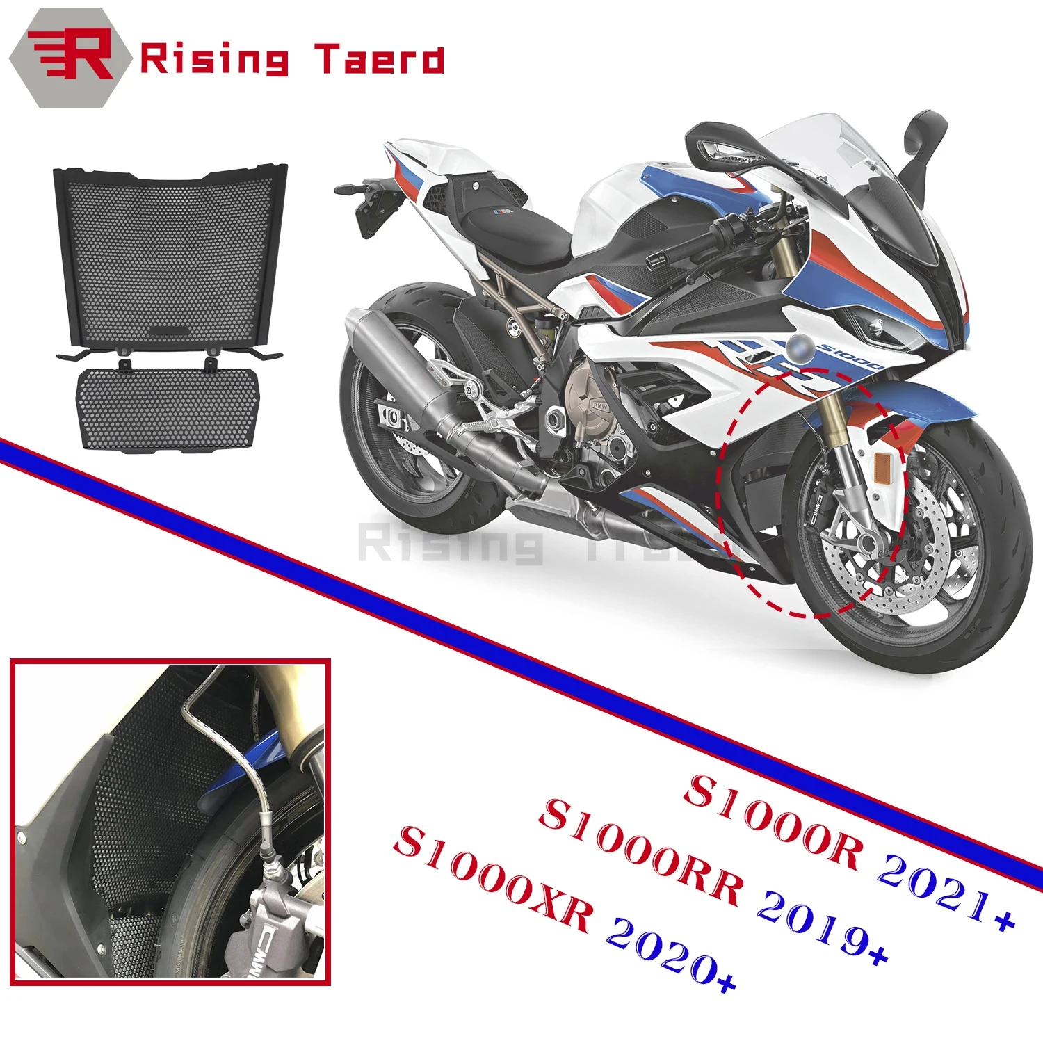 Защита решетки радиатора мотоцикла для BMW S1000R M1000RR 21-22 M Sport 2021 S1000RR 19-22 S1000XR 2020-21 
Защита решетки радиатора мотоцикла для BMW S1000R M1000RR 21-22 M Sport 2021 S1000RR 19-22 S1000XR 2020-21