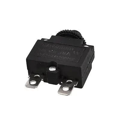 AC 125/250V 10A NC SPST 2 Pins Circuit Breaker Overload Protector
AC 125/250V 10A NC SPST 2 Pins Circuit Breaker Overload Protector