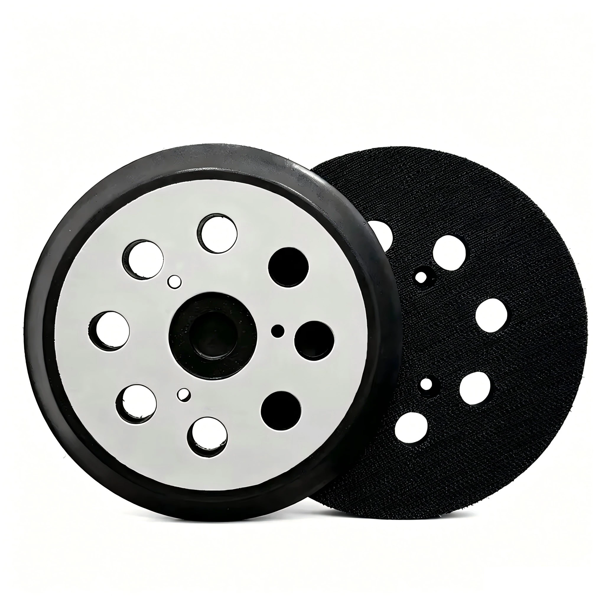 5 Inch 125mm 8 Holes Sanding Pad Hook and Loop Backing Pad for Random Orbital Sander Polishing Disc Replacement Power Tool
5 Inch 125mm 8 Holes Sanding Pad Hook and Loop Backing Pad for Random Orbital Sander Polishing Disc Replacement Power Tool