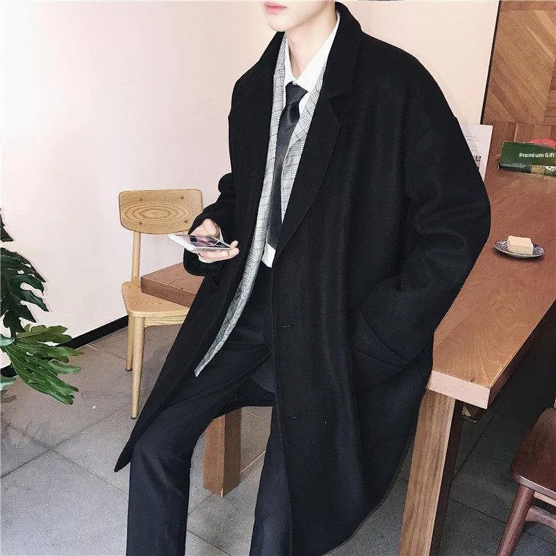 Thickened Warmth Woolen Coat Children's Winter Fashionable Stylish Loose Windbreaker Outerwear Long PU Material Coat
Thickened Warmth Woolen Coat Children's Winter Fashionable Stylish Loose Windbreaker Outerwear Long PU Material Coat