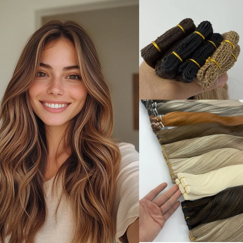 Human Virgin Hair Super Genius Weft 22inch 100g #1001A #FV Already Sewn High Density Hair Weft Comfortable Wear Wholesale Dropsh
Human Virgin Hair Super Genius Weft 22inch 100g #1001A #FV Already Sewn High Density Hair Weft Comfortable Wear Wholesale Dropsh
