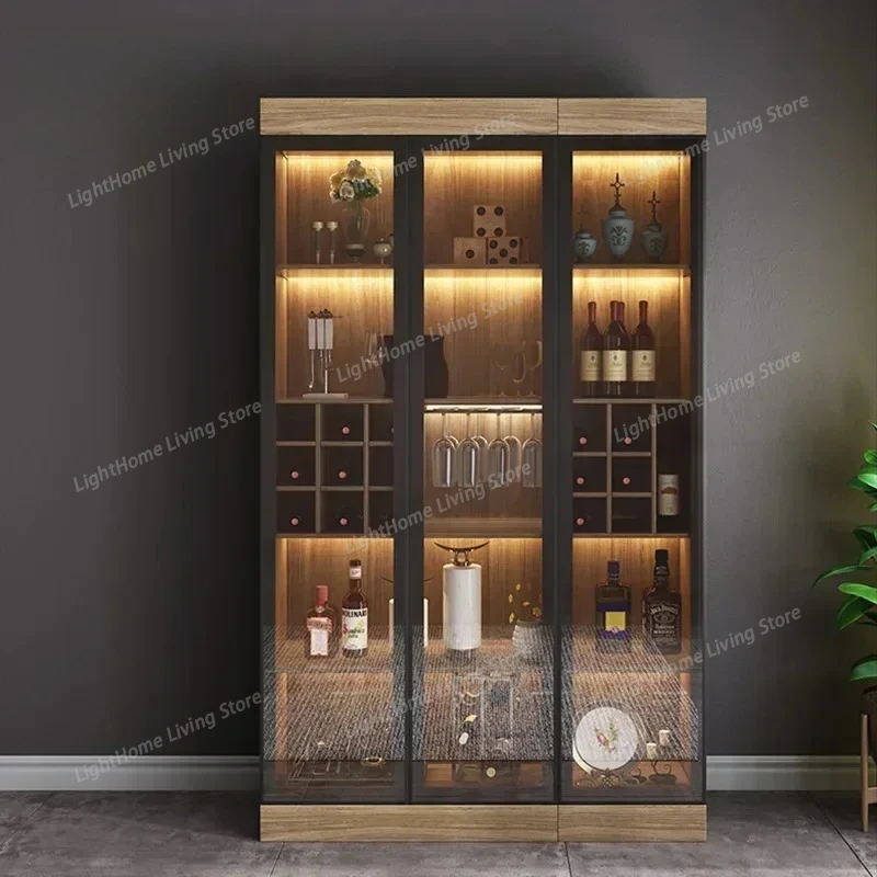Home Furniture Wine Bar Cabinet Wine Rack Modern Glass Display Furniture Solid Wood Wine Display display cabinet
Home Furniture Wine Bar Cabinet Wine Rack Modern Glass Display Furniture Solid Wood Wine Display display cabinet