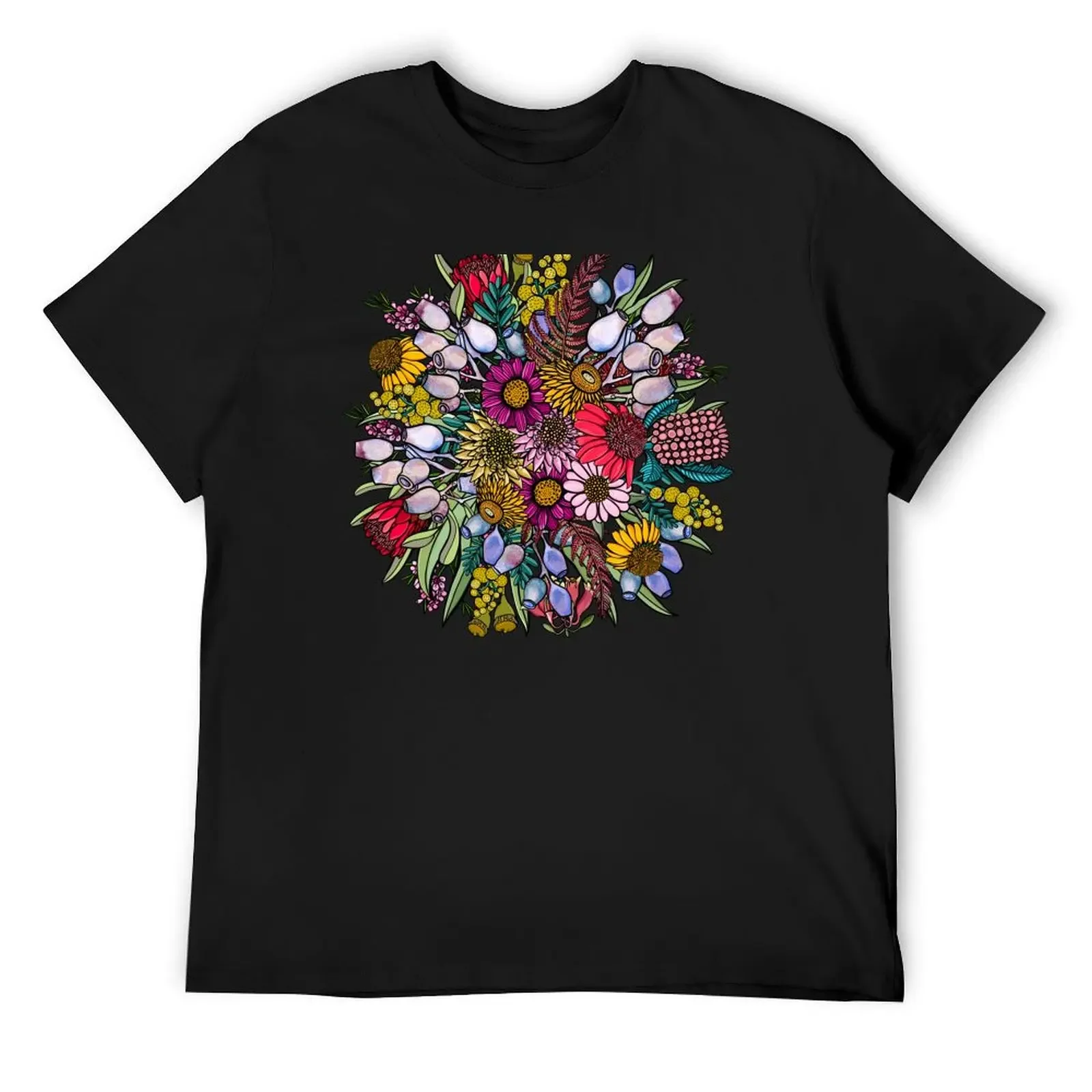 Australian Summer Wildflower Garden T-Shirt affliction shirts baggy shirts quick drying heavy weight t shirts for men
Australian Summer Wildflower Garden T-Shirt affliction shirts baggy shirts quick drying heavy weight t shirts for men