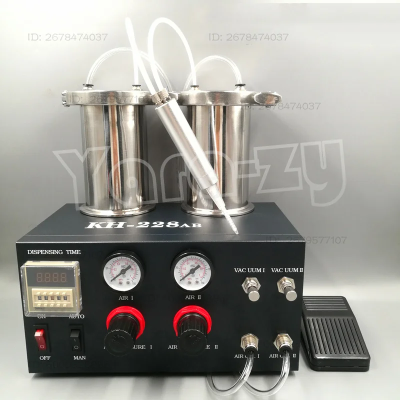 Epoxy AB glue automatic two-liquid dispensing machine CNC glue machine glue machine high quality
Epoxy AB glue automatic two-liquid dispensing machine CNC glue machine glue machine high quality