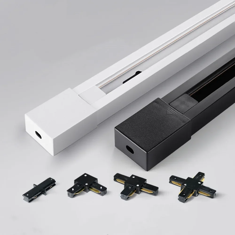 Track Rail 0.5M 2pcs/lot White Black 2 Wire Track Light Guide Rail With Straight/L Shape Connectors For Track Spotlight Lighting
Track Rail 0.5M 2pcs/lot White Black 2 Wire Track Light Guide Rail With Straight/L Shape Connectors For Track Spotlight Lighting
