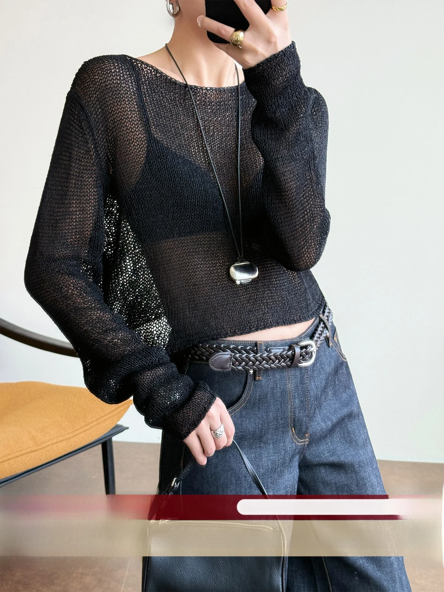 WANGER Loose Knitted Cover up Shirt Paper Silk UV Protection Breathable Comfortable Simple Style Women's Summer Fashion
WANGER Loose Knitted Cover up Shirt Paper Silk UV Protection Breathable Comfortable Simple Style Women's Summer Fashion