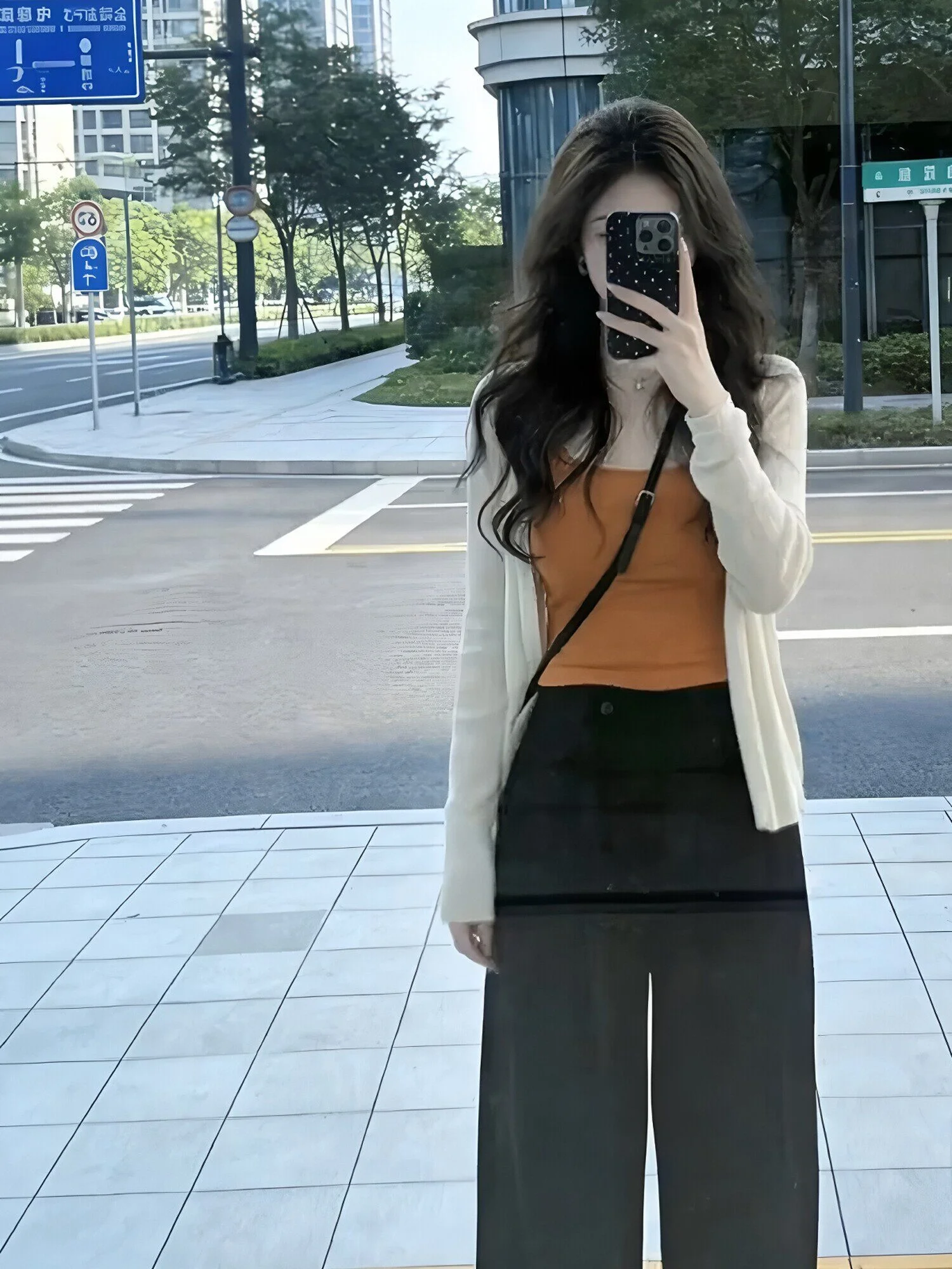 Retro Orange Knitted Crop Top And Cardigan Two-Piece Set for Women Spring Summer Fashionable Spicy Girl Outfit High Waist Pants
Retro Orange Knitted Crop Top And Cardigan Two-Piece Set for Women Spring Summer Fashionable Spicy Girl Outfit High Waist Pants