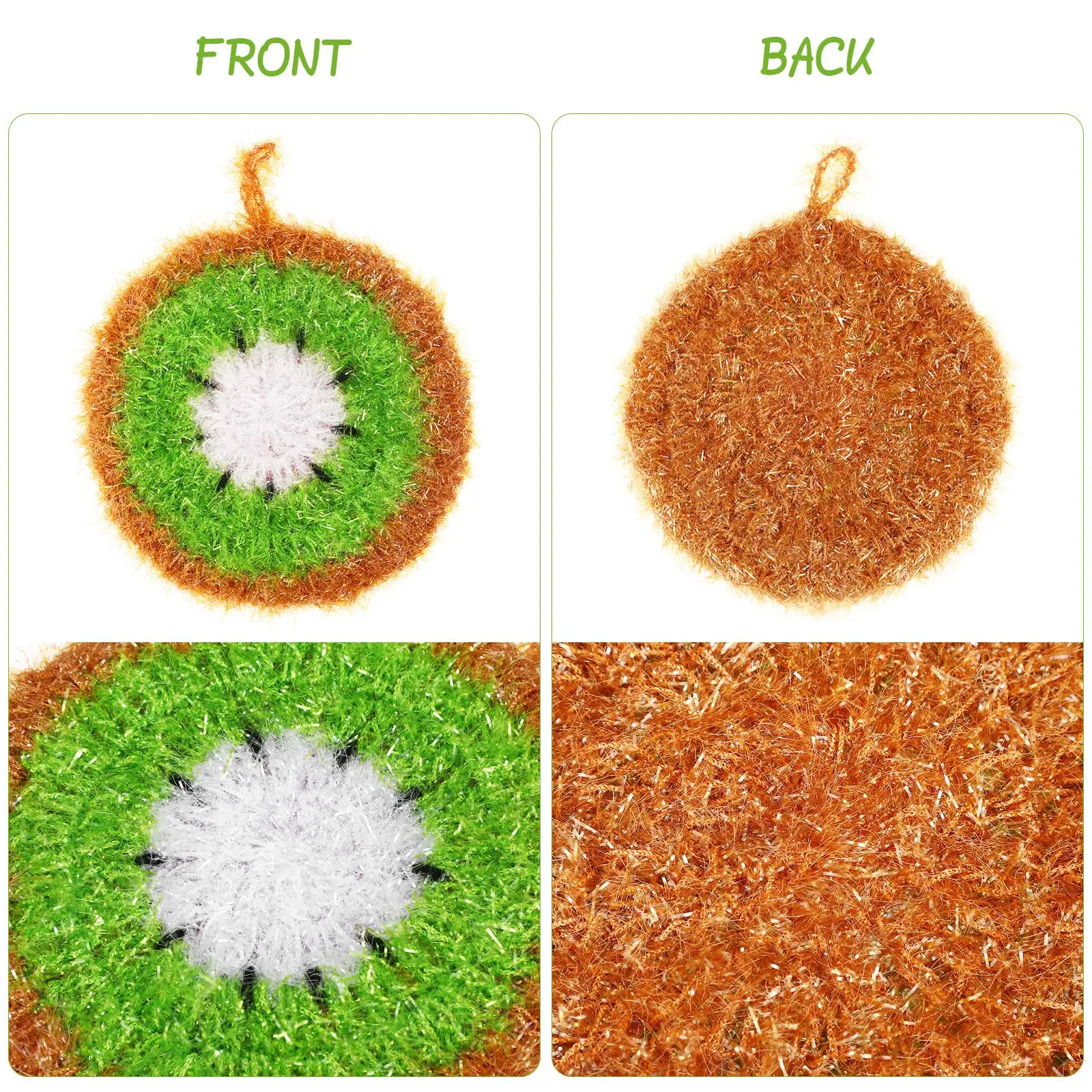5 Pcs Fruit Shaped Acrylic Dish Towel Set Kitchen Sponges Multifunction Cleaning Cloth Reusable Grease Proof Wash Sponge
5 Pcs Fruit Shaped Acrylic Dish Towel Set Kitchen Sponges Multifunction Cleaning Cloth Reusable Grease Proof Wash Sponge