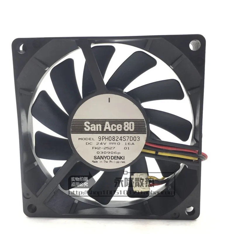 Original 9PH0824S7D03 80 * 80 * 15mM 8CM 24v 0.16A ultra-thin frequency converter Cooling fan
Original 9PH0824S7D03 80 * 80 * 15mM 8CM 24v 0.16A ultra-thin frequency converter Cooling fan