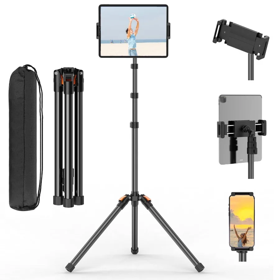 72IN Tablet Stand, 360° Rotating Tablet Tripod, Height Adjustable Floor Stand Tripod, Portable Cell Phone Tripod for Cell Phone
72IN Tablet Stand, 360° Rotating Tablet Tripod, Height Adjustable Floor Stand Tripod, Portable Cell Phone Tripod for Cell Phone