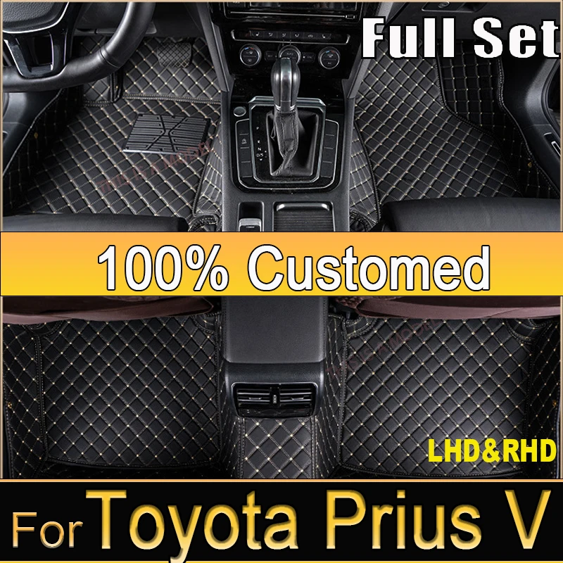 Гибридные автомобильные коврики для Toyota Prius V α Prius Plus ZVW40 ZVW41 2012 ~ 2017, 7-местные водонепроницаемые коврики, автомобильные аксессуары
Гибридные автомобильные коврики для Toyota Prius V α Prius Plus ZVW40 ZVW41 2012 ~ 2017, 7-местные водонепроницаемые коврики, автомобильные аксессуары