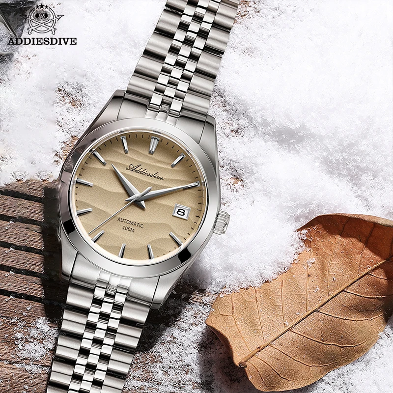 ADDIESDIVE New Men Luxury Watches NH35 Automatic Mechanical 100M Waterproof Stainless Steel Simple Wrist watch Relogio Masculino
ADDIESDIVE New Men Luxury Watches NH35 Automatic Mechanical 100M Waterproof Stainless Steel Simple Wrist watch Relogio Masculino