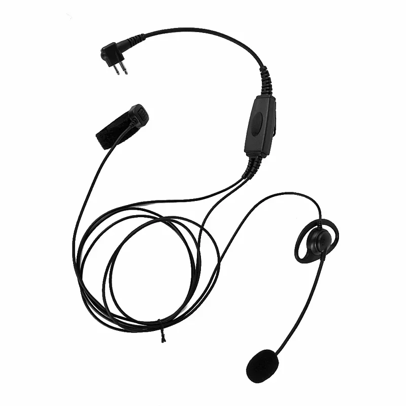2 Pin D Shaped Ear Hook Double Dual PTT Mic Headset Headphone for Motorola GP88 GP88S HYT TC-500 TC-600 Radio Walkie Talkie
2 Pin D Shaped Ear Hook Double Dual PTT Mic Headset Headphone for Motorola GP88 GP88S HYT TC-500 TC-600 Radio Walkie Talkie