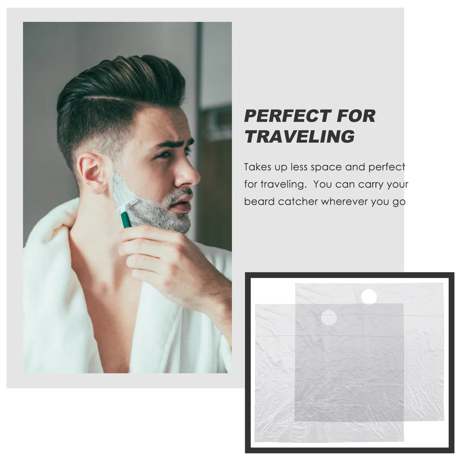 20Pcs Beard Hair Catcher Sheets Multi-Function Shaving Apron for Sink Easy Clean Up Compact Design Beard Catcher
20Pcs Beard Hair Catcher Sheets Multi-Function Shaving Apron for Sink Easy Clean Up Compact Design Beard Catcher