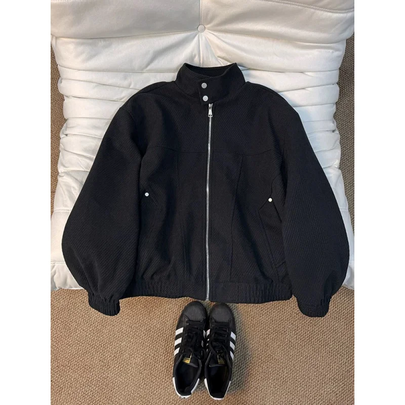 Retro American Striped Jaet Men's Faion Hong Kong Sle Loose Fit Spring Youthful Polyester Fiber Outerwear Coat
Retro American Striped Jaet Men's Faion Hong Kong Sle Loose Fit Spring Youthful Polyester Fiber Outerwear Coat