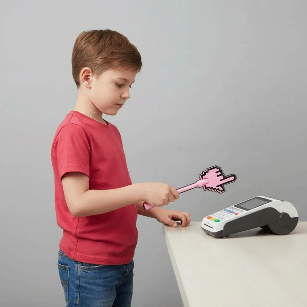 Creative 3D Printed Wand Tap To Pay Portable Fingertip Stick Index Finger Wand Holder Cute Funny Contactless Payment Sleeve
Creative 3D Printed Wand Tap To Pay Portable Fingertip Stick Index Finger Wand Holder Cute Funny Contactless Payment Sleeve