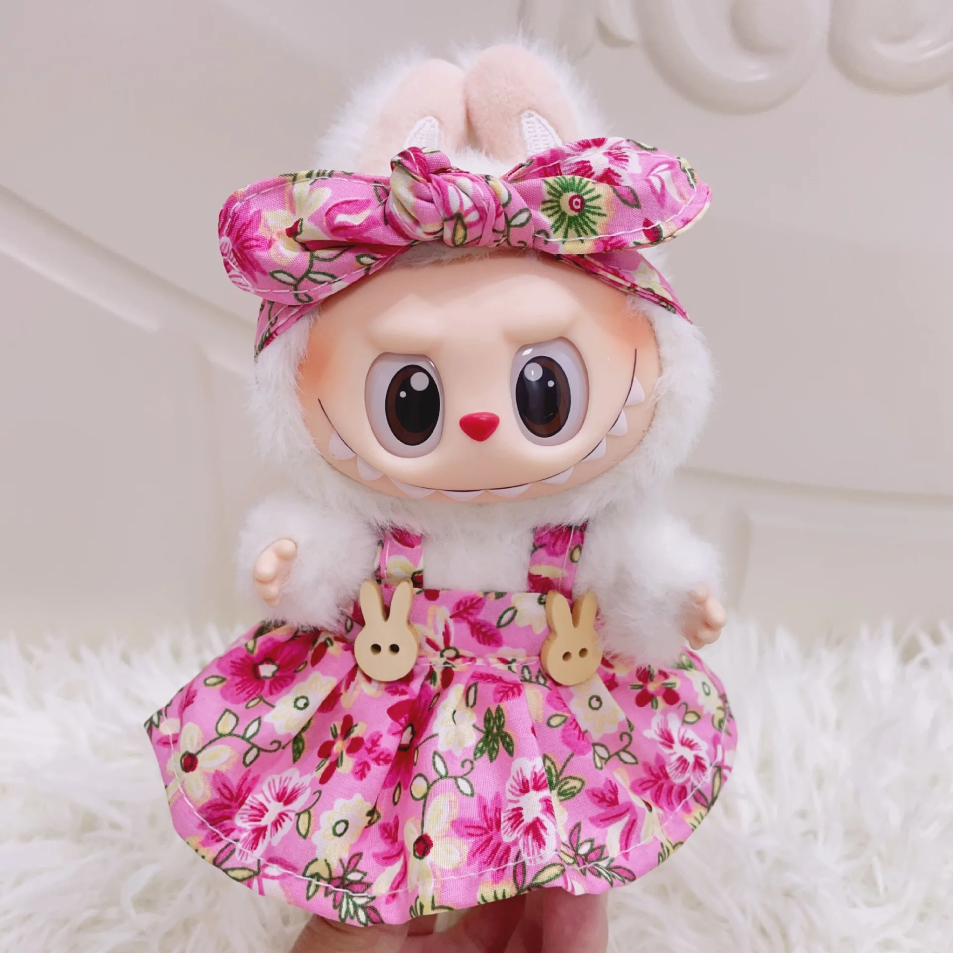 Dress Set for 17cm Labubu Outfit Doll Clothes Princess Dress Cute Pattern Design Dolls Accessories Dress Suit Clothing Gift
Dress Set for 17cm Labubu Outfit Doll Clothes Princess Dress Cute Pattern Design Dolls Accessories Dress Suit Clothing Gift