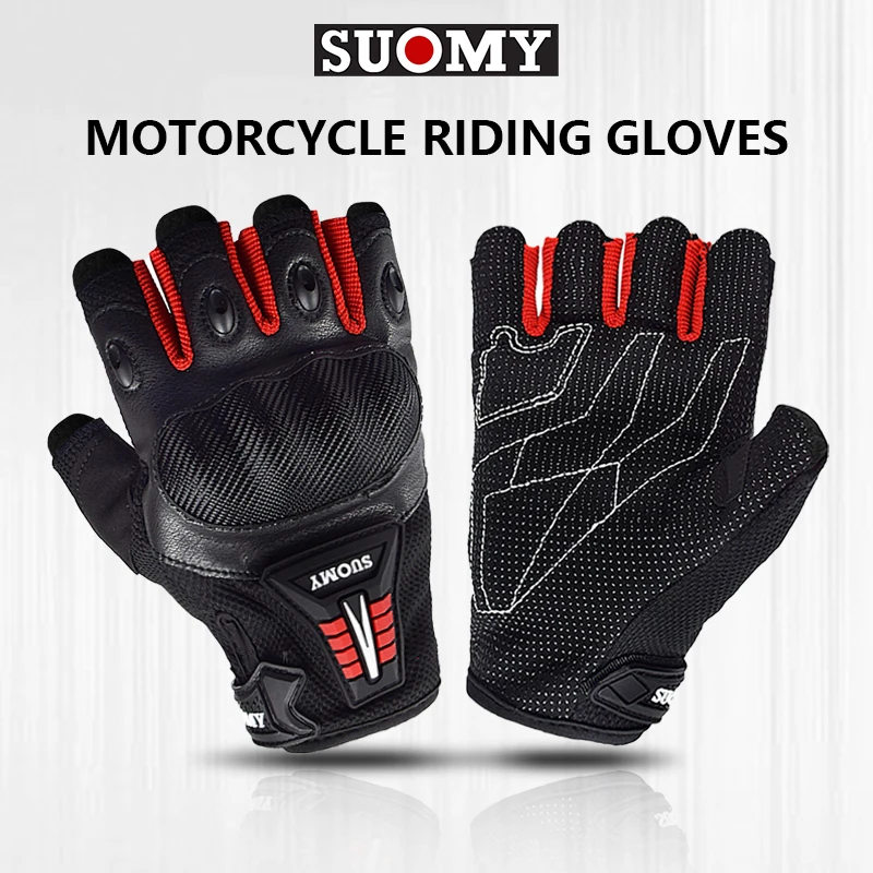 Suomy Motorcycle Half Finger Gloves for Men Motocross Gloves Anti-fall Motorbike Gloves Breathable Mesh Dirt Bike Glove Non-slip
Suomy Motorcycle Half Finger Gloves for Men Motocross Gloves Anti-fall Motorbike Gloves Breathable Mesh Dirt Bike Glove Non-slip