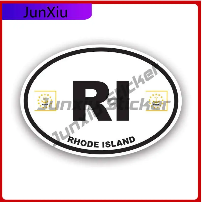 Rhode Island Flag Oval Sticker Uv Protected Ri Euro Car Sticker Vinyl Decal Waterproof Durable For Car Window Laptop Bumper Gift
Rhode Island Flag Oval Sticker Uv Protected Ri Euro Car Sticker Vinyl Decal Waterproof Durable For Car Window Laptop Bumper Gift