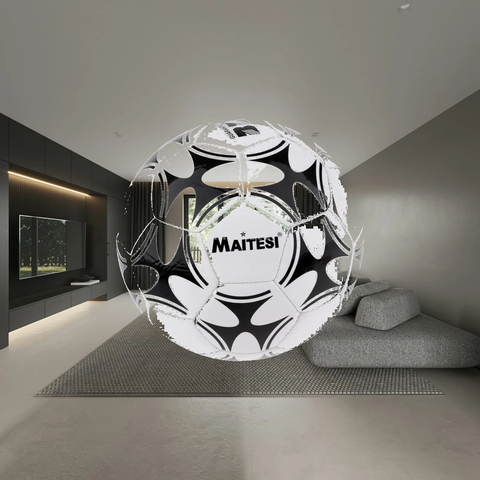 Official Size 3 Football Soccer Ball PVC with Strap Soccer Supplies for Children Skills and Coordination
Official Size 3 Football Soccer Ball PVC with Strap Soccer Supplies for Children Skills and Coordination