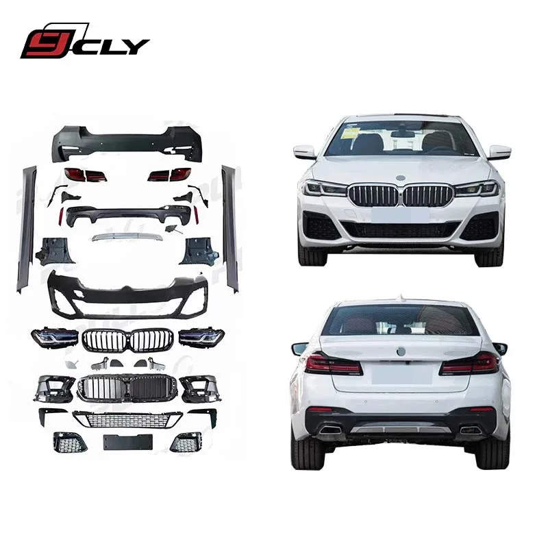 Flash Sale! CLY 5 - Series G30 2017 - 2020 to 2021 - 2023 MT Body Kit | Front & Rear Bumpers + Headlights + Taillights
Flash Sale! CLY 5 - Series G30 2017 - 2020 to 2021 - 2023 MT Body Kit | Front & Rear Bumpers + Headlights + Taillights